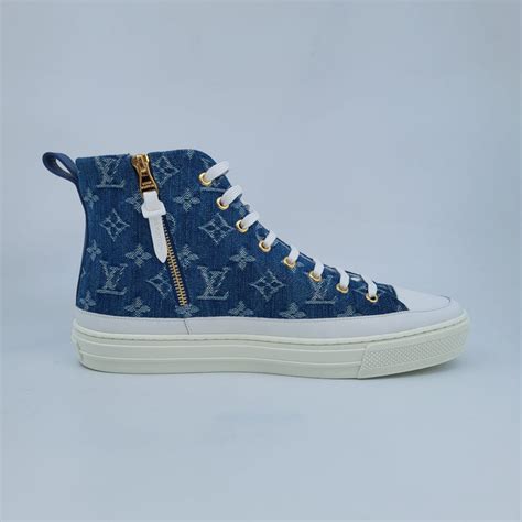 louis vuitton stellar sneaker boot denim